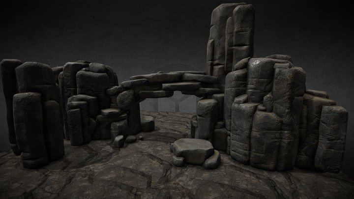 Rocks Set 3 – Gratis 3D-model STL