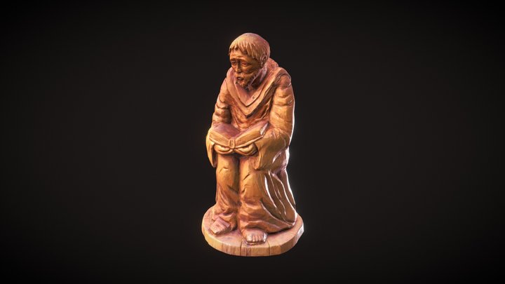 Hugolín Gavlovič Statue 3D Model