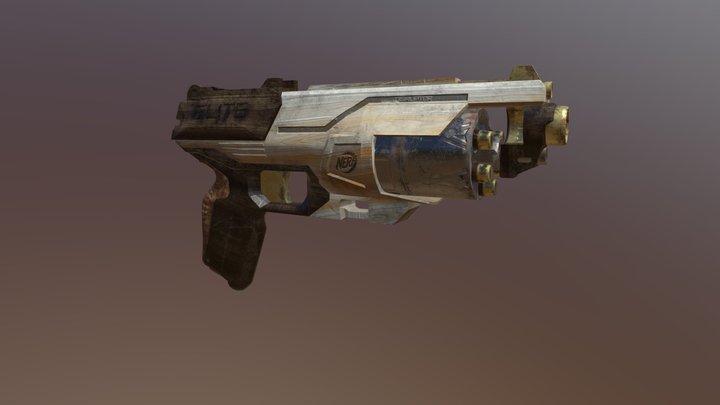 Nerf Gun 3D Model