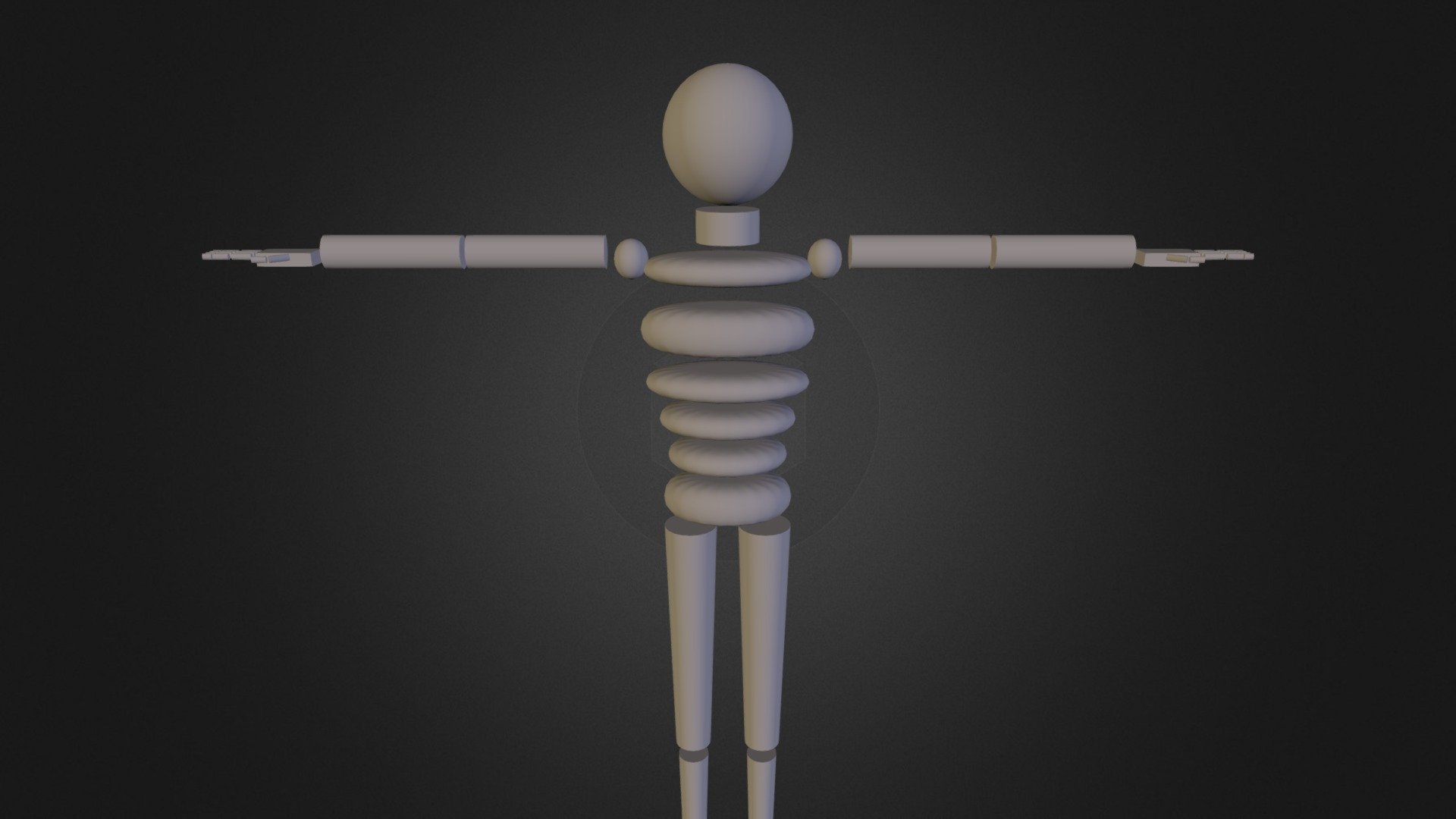 Simple Figures 2 - 3D model by oliv [9a19bc6] - Sketchfab