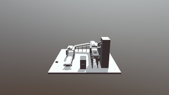 Factory 3D Model