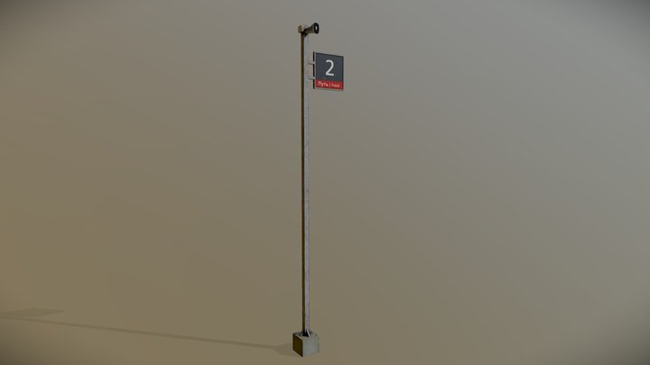Path pointer RZD 3D Model