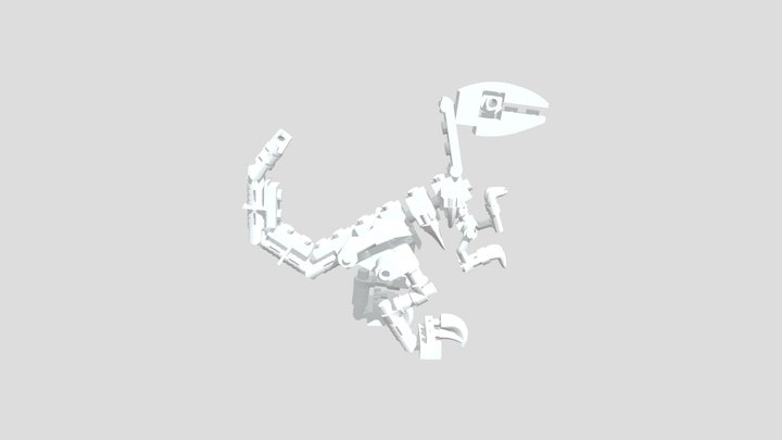 RAPTORSKELETON_2 3D Model