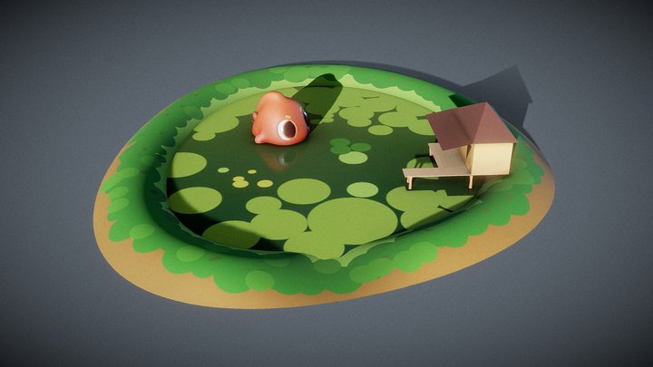 Lake 3D Model