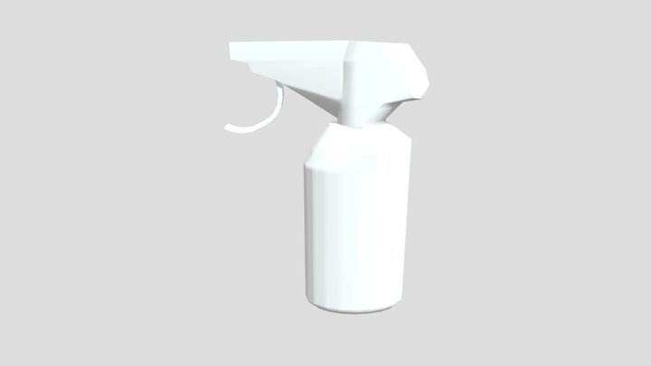 3d Spray 3D Model