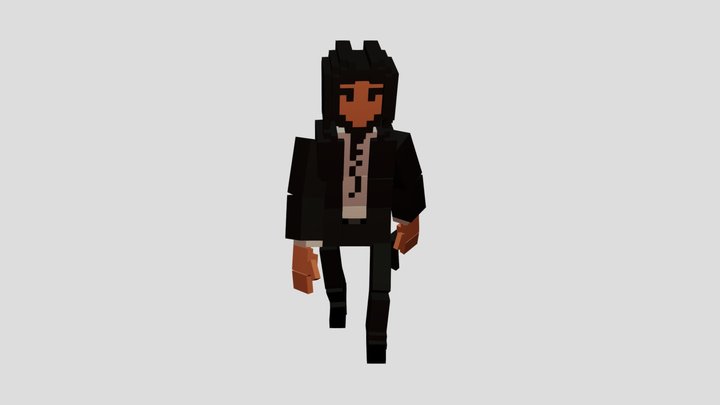John_Wick_Walk 3D Model