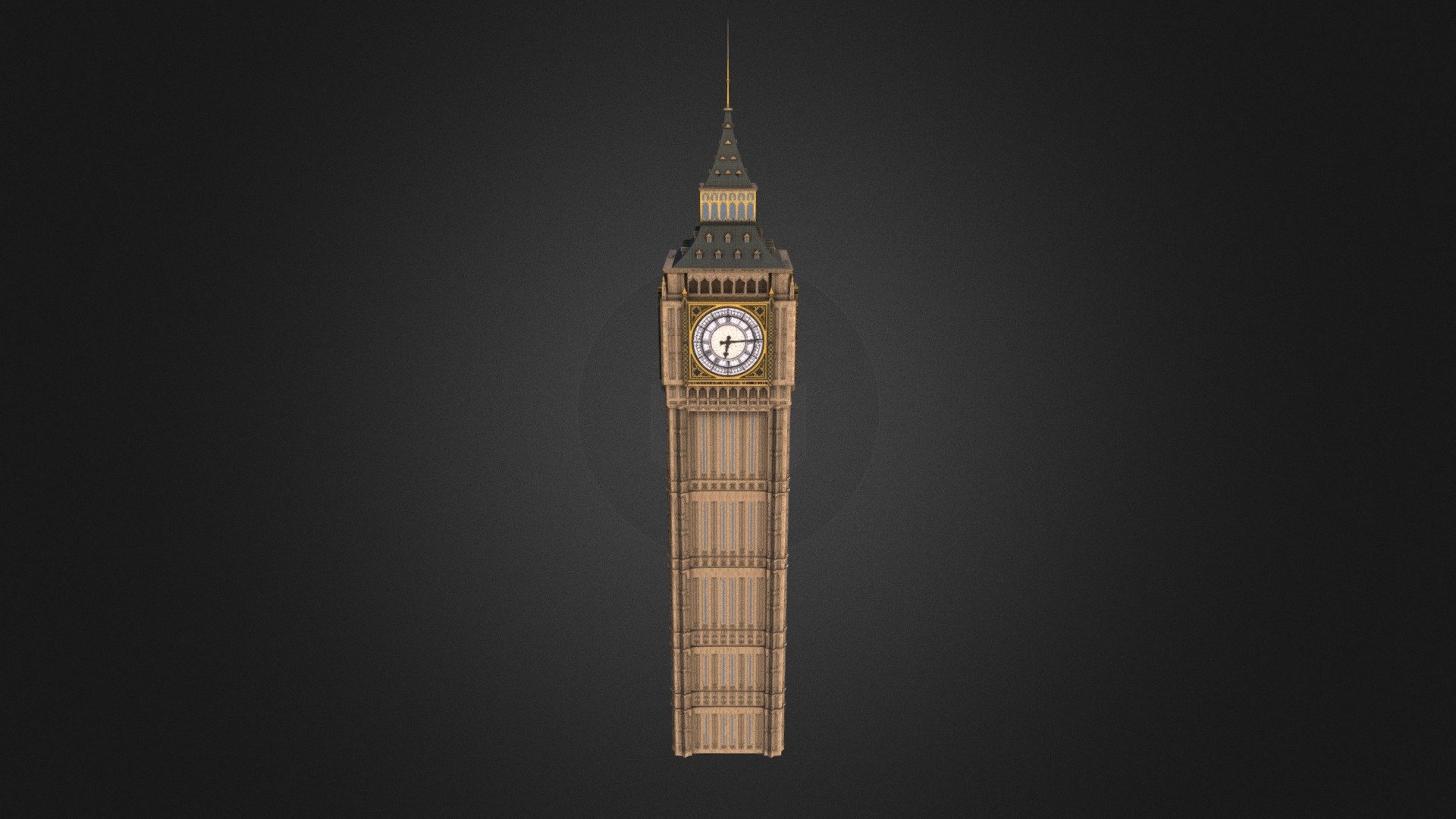 BIG Ben Londra Westminster CLOCK TOWER 3D Puzzle 4 fogli di istruzione modello di grandi dimensioni 