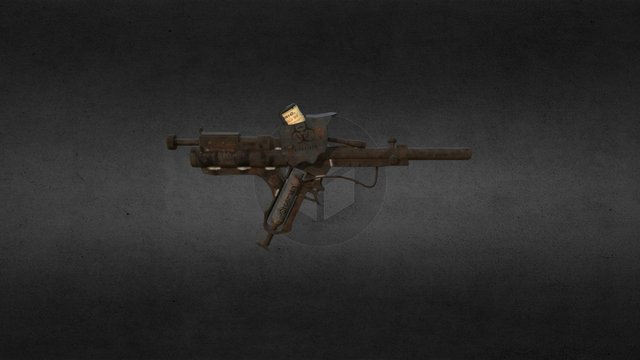 Poison gun 3D Model