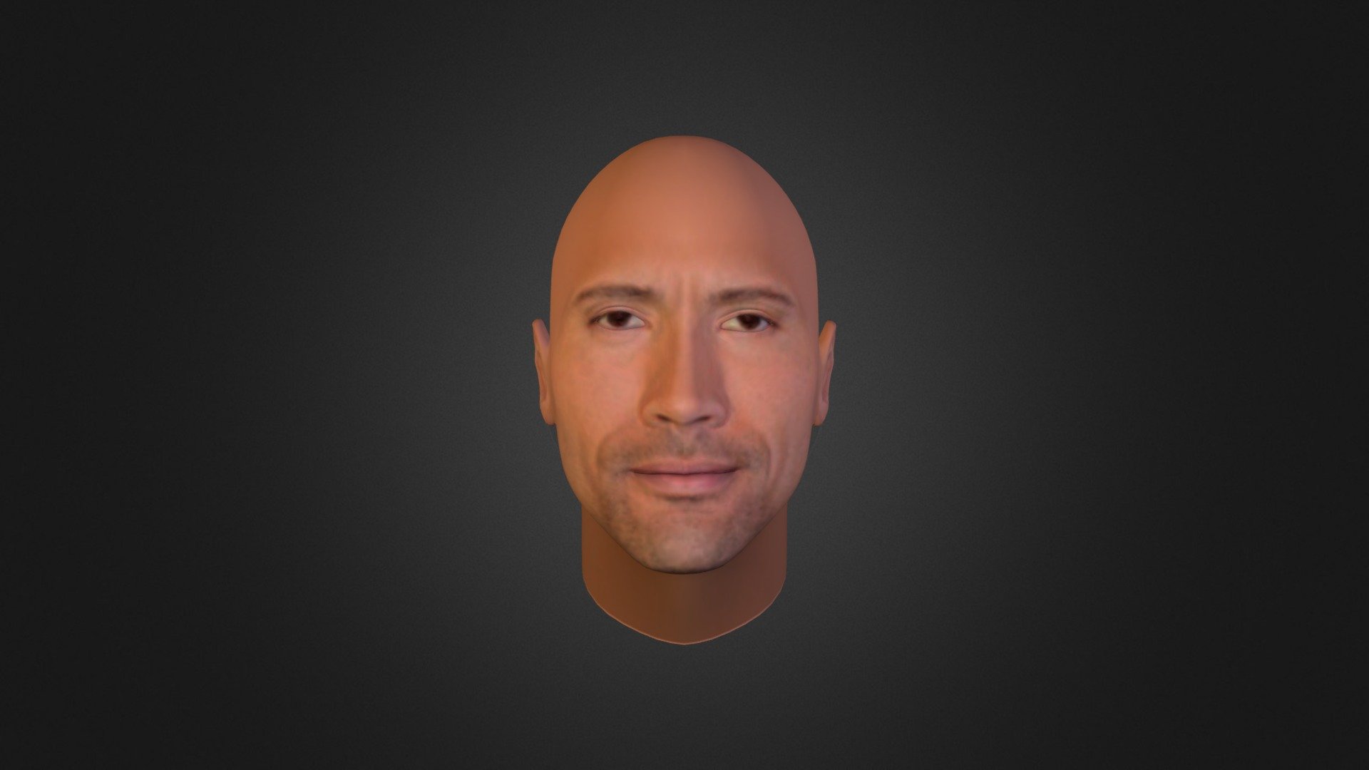 GI Joe - The Rock — Sketchfab embed 3D viewer