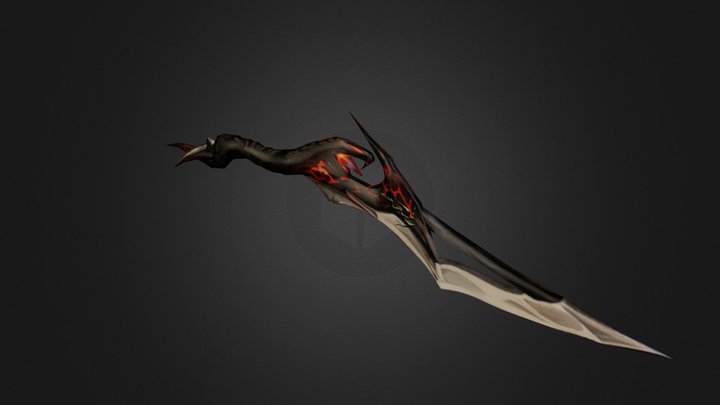 Dagger of Paagrio 3D Model