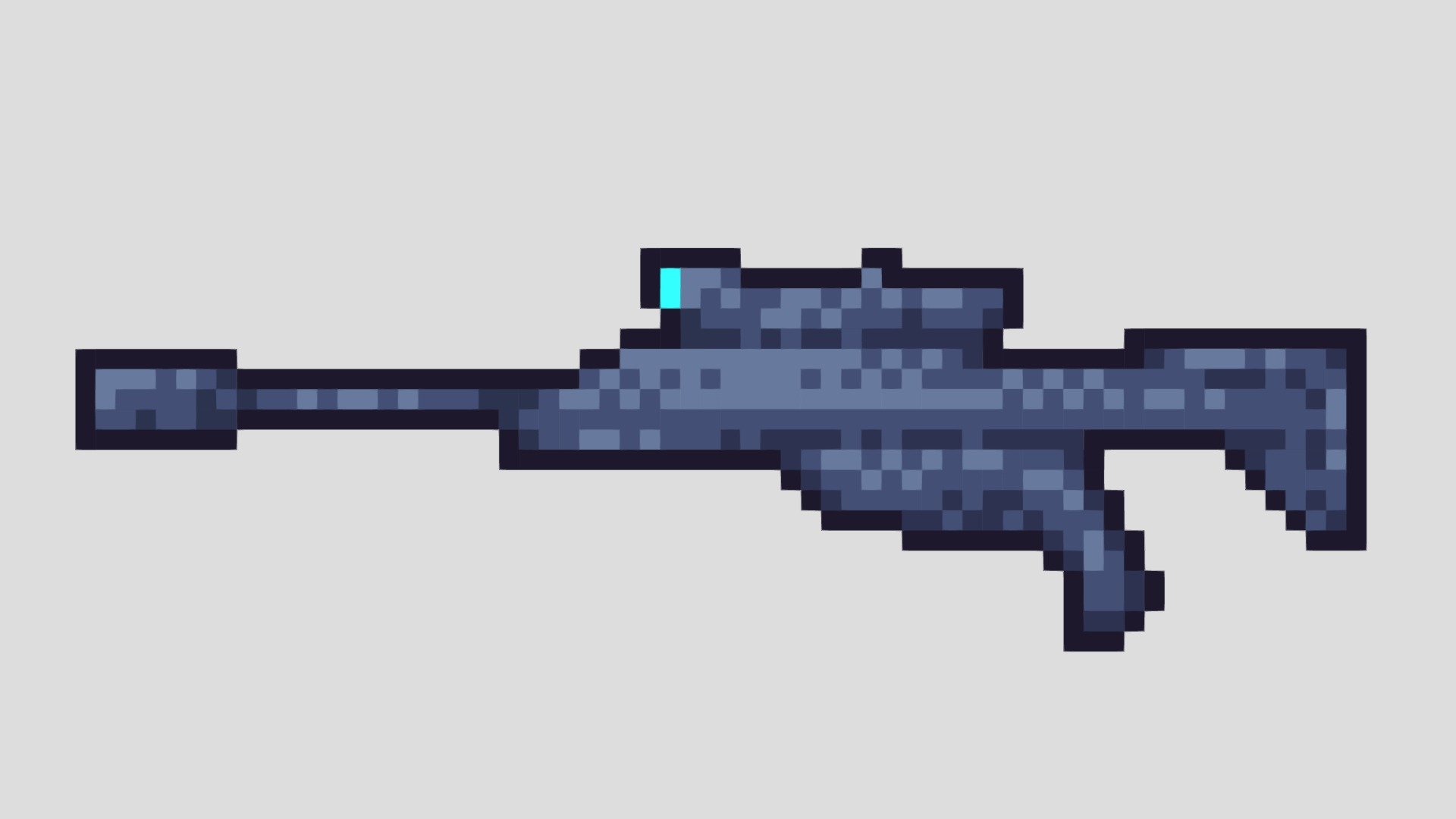 Sniper Rifle - 3D model by Khionart [9a1e3b7] - Sketchfab