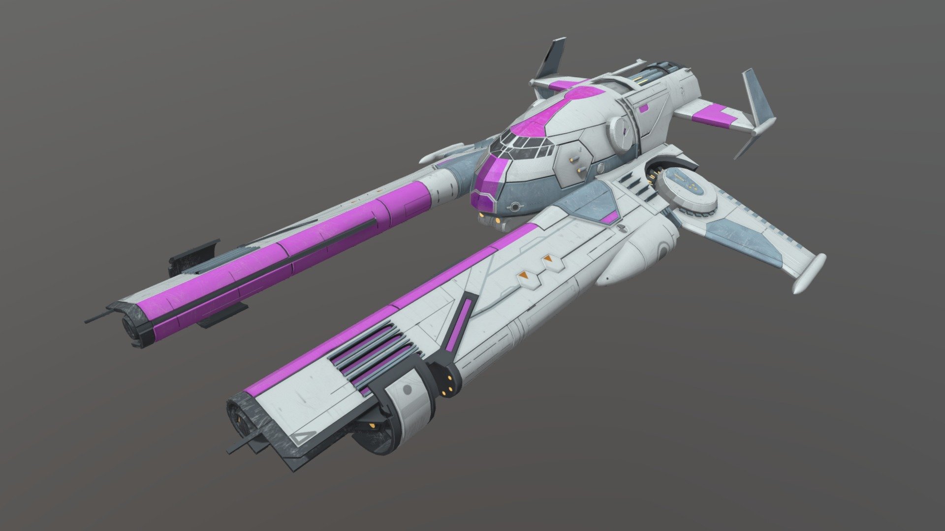 Lithia Boson's Amaranth Spacecraft — Sketchfab embed 3D viewer