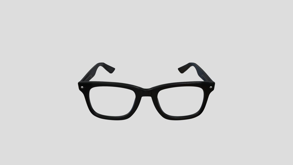 Black Wayfarer Glasses