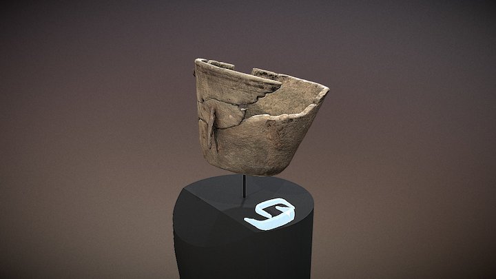 Ancient vase - Stapling techniques 3D Model