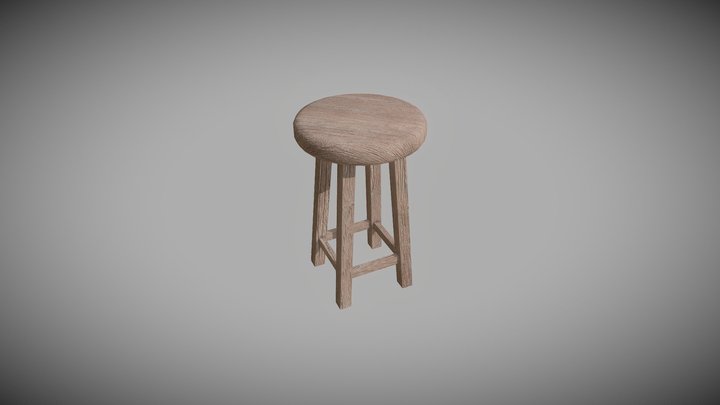 Stool 3D Model