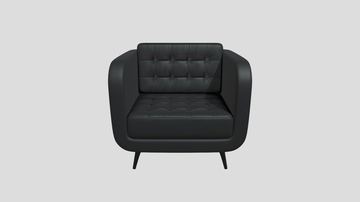 BRANDO ARMCHAIR 3D Model