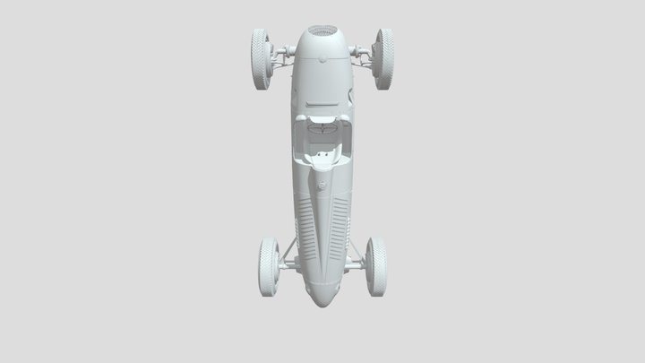 Auto Union Type C 1936 – Kostenloses 3D-Modell STL