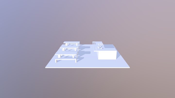 Kitchen Concept 3D Model