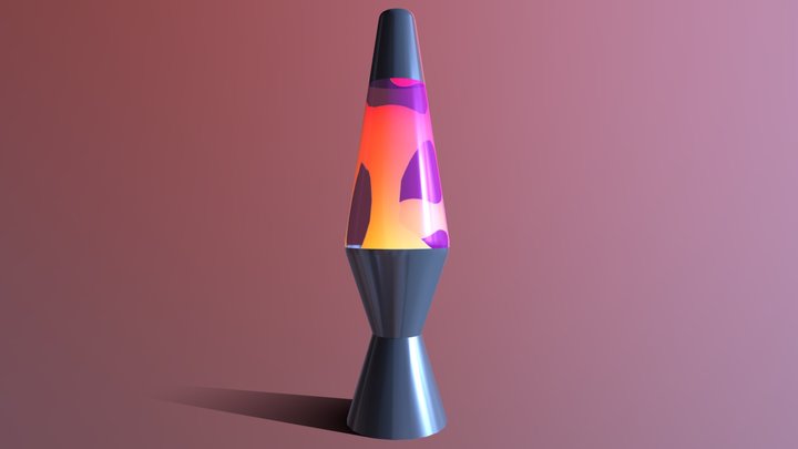 Lava Lamp 3D Model