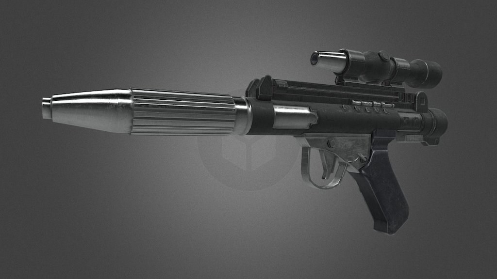 Rebel Blaster DH-17 - 3D model by Max Grützmacher (@maggcks) [9a25809 ...