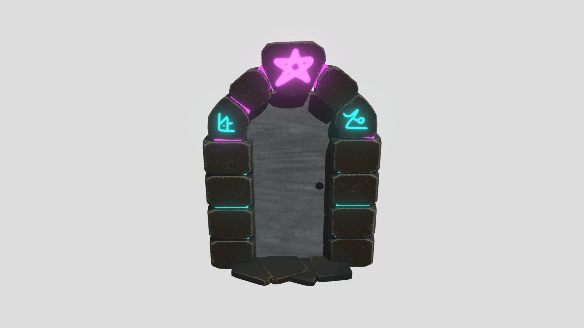 Medieval & Sci-fi Door