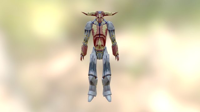 Golem Avatar 3D Model