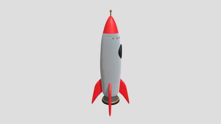 Rocket 3D Model