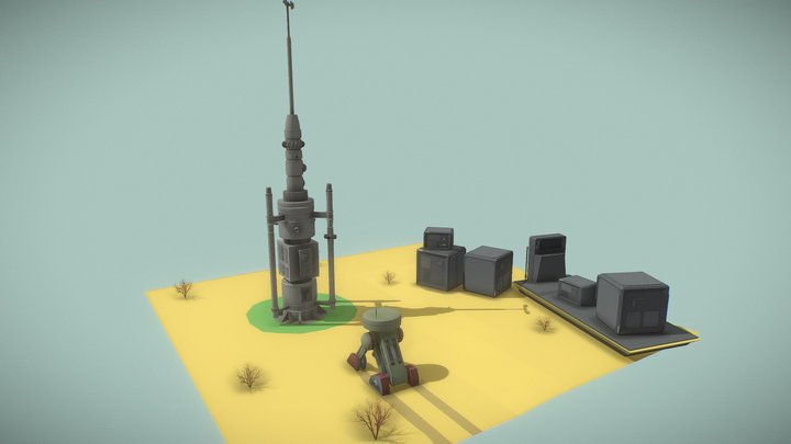 Kyrsach 3D Model
