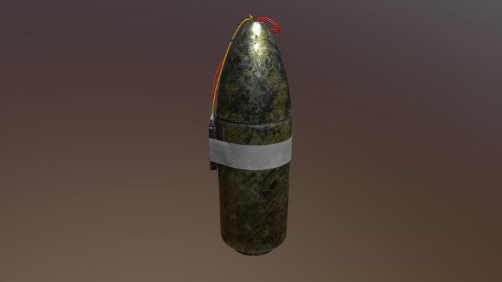 Improvised Explosive Device (IED) 3D Model