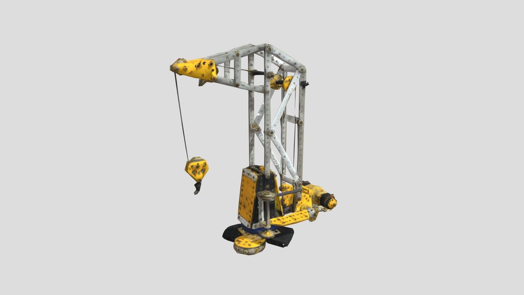 Meccano_ Crane_old_obj