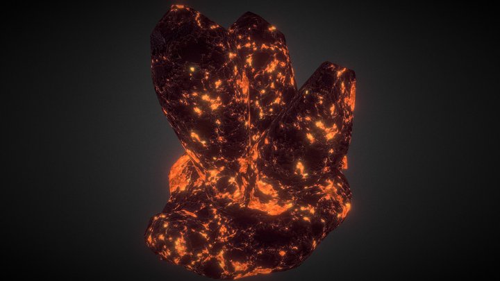 Prueba_Rocas_Lava 3D Model