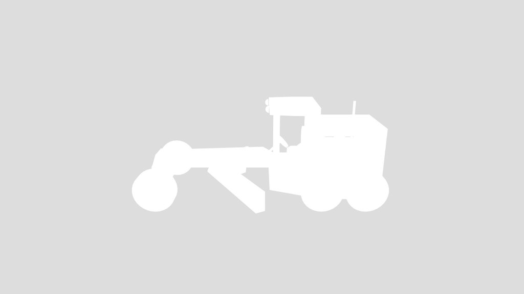 Wood Road Grader Toy
