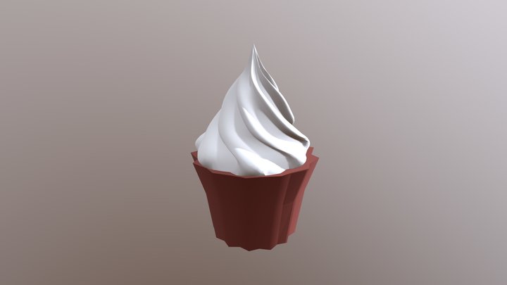 Cupcake 3D Model
