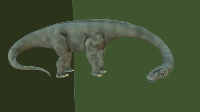 Apatosaurus 3D Model
