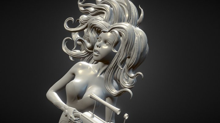 Barbarella 3D Model