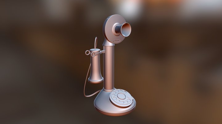 Old Phone 3D Model