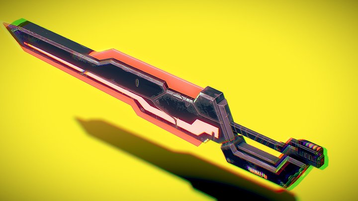 MEOWXT-10 Greatsword 3D Model