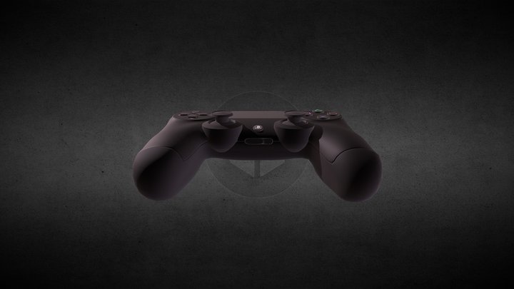 PS4 Joystick 3D Model