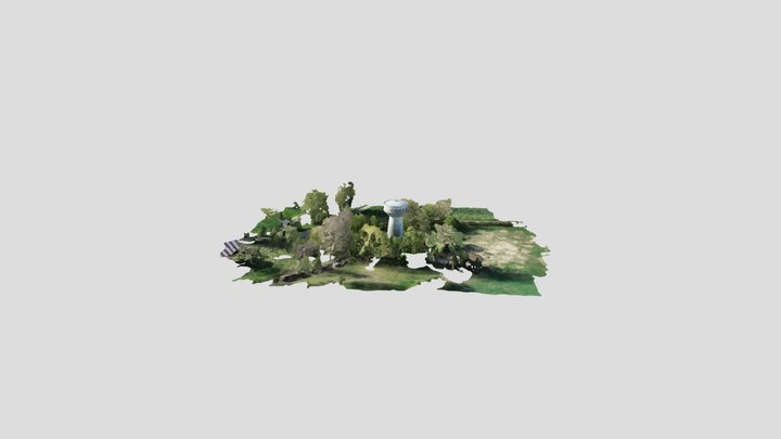 Réservoir de Villers au Bois 3D Model