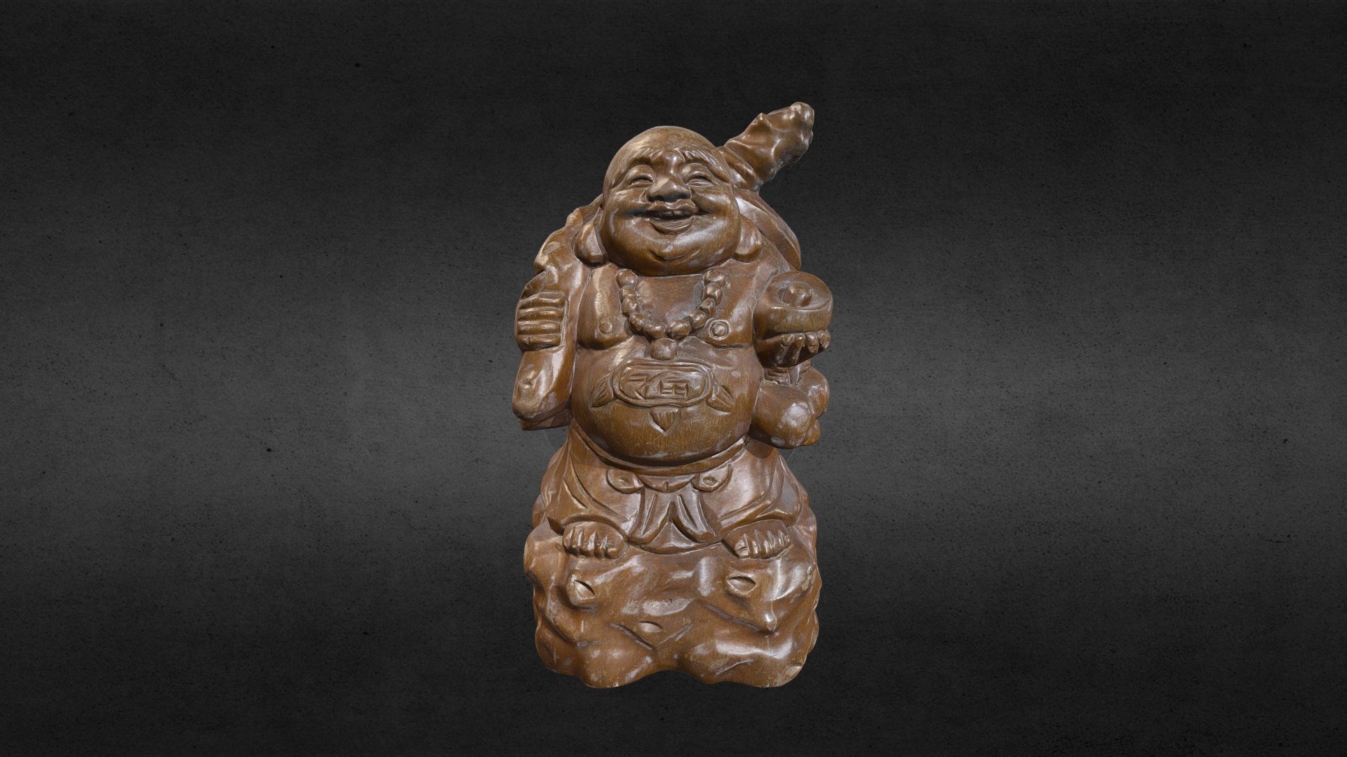 Maitreya Bodhisattva — Sketchfab embed 3D viewer