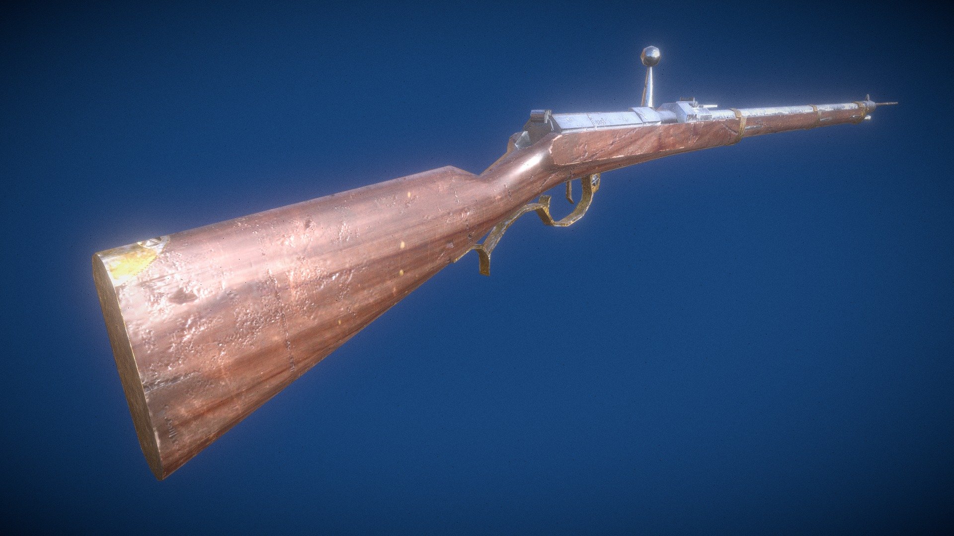 Dreyse Needle Gun 3D model by A1 (MenOfMena) [9a2ce4a] Sketchfab