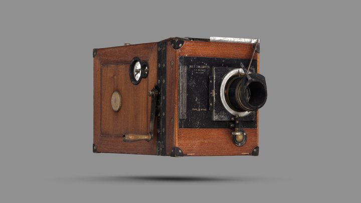 Cinepresa 35 mm, post 1919 (M01277) 3D Model