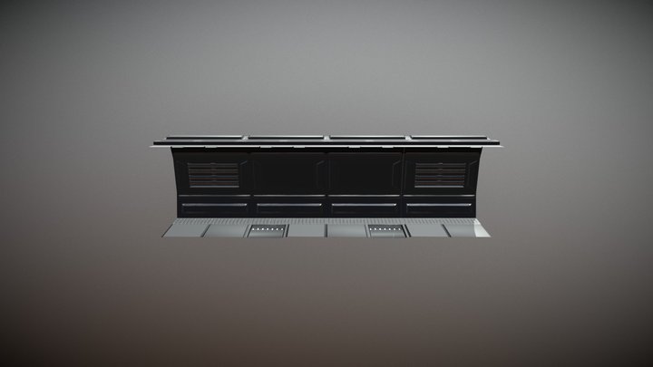 Long Corridor 3D Model
