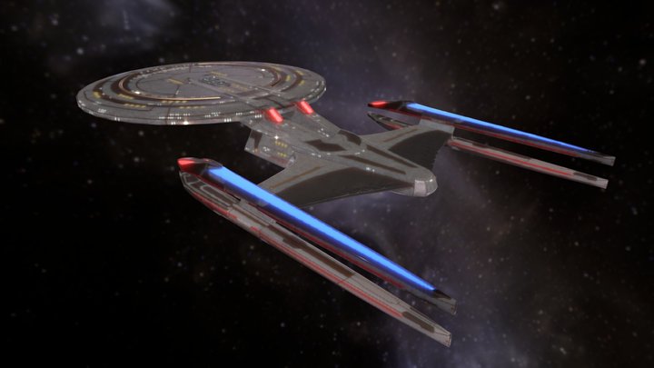 USS Emmett Till 3D Model