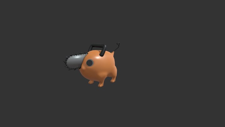 Pochita 3D Model