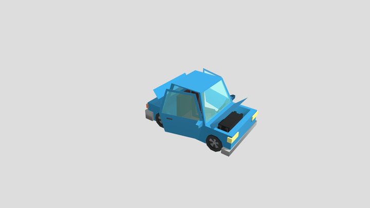 Simple Lowpoly Car