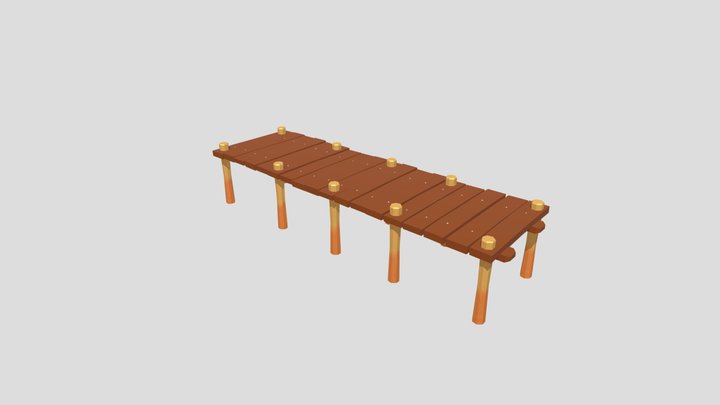 Dock Model 3D Model