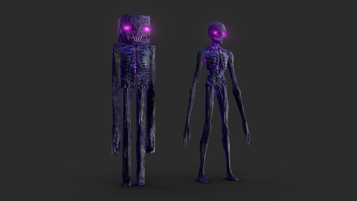 Enderman – Free 3D Model STL