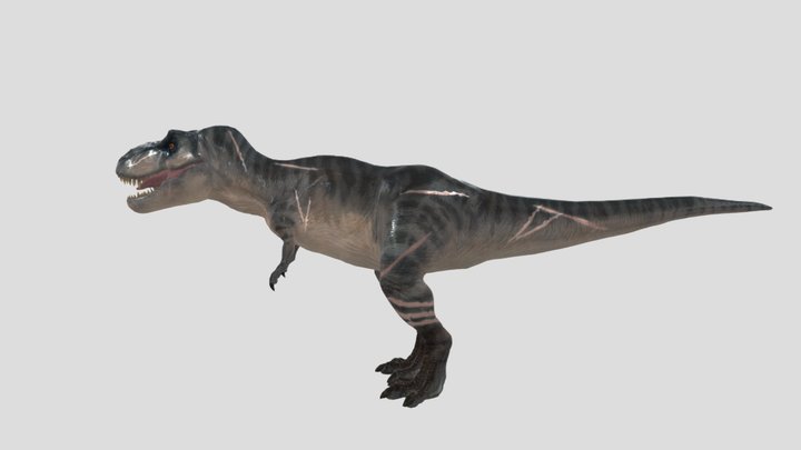Big Eatie The Tyrannosaurus Rex(Scarred) – Modello 3D gratuito STL