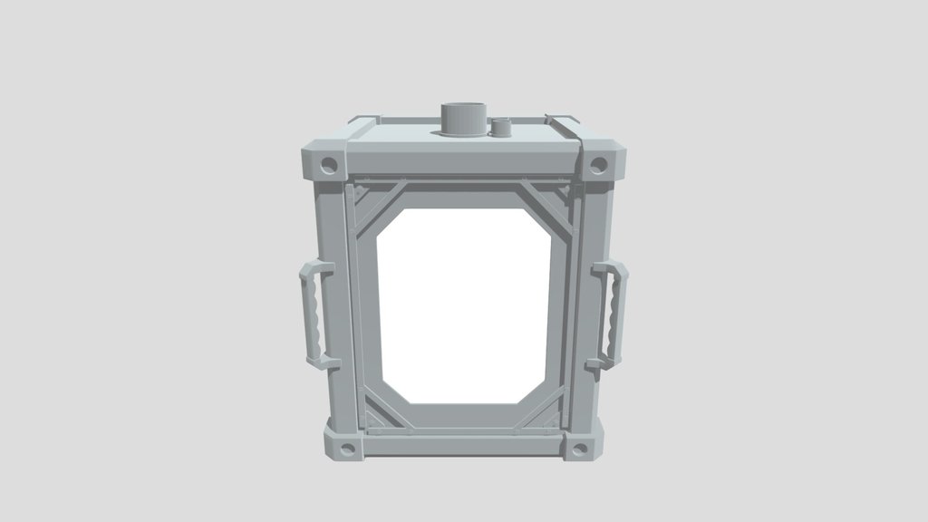 High Voltage Battery With Transport Container